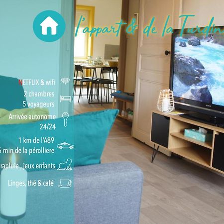 L'Appart & De La Turdine A L'Arbresle Entree Autonome Eveux Ngoại thất bức ảnh